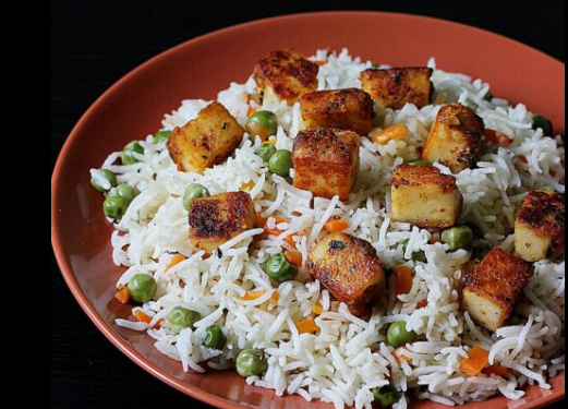 'Paneer' rice for kids' lunch boxes