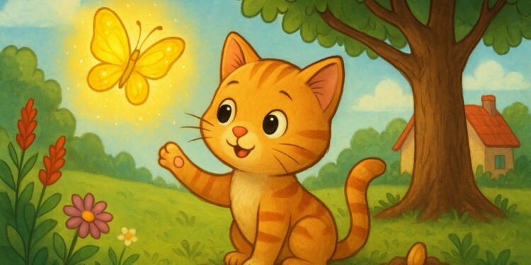 The Magic Adventure of Mitti the Cat: Children's Weekly Story