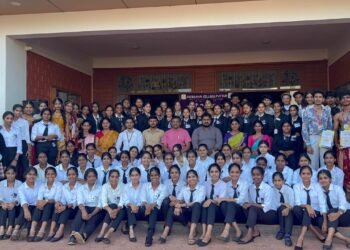 A captivating ramp walk by the Fashion Design Department of Akshaya Degree College