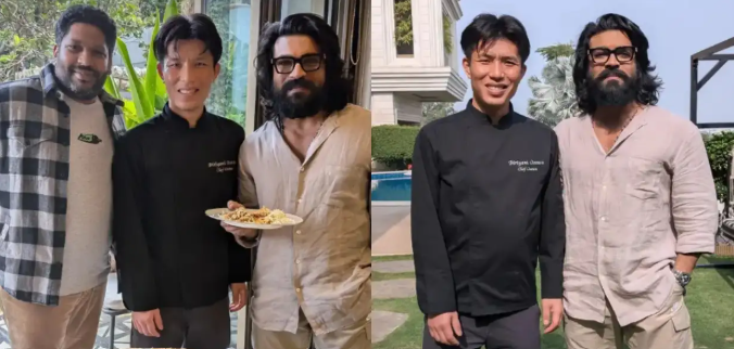 Tokyo's famous chef's skill: Special biryani for Ram Charan and his wife