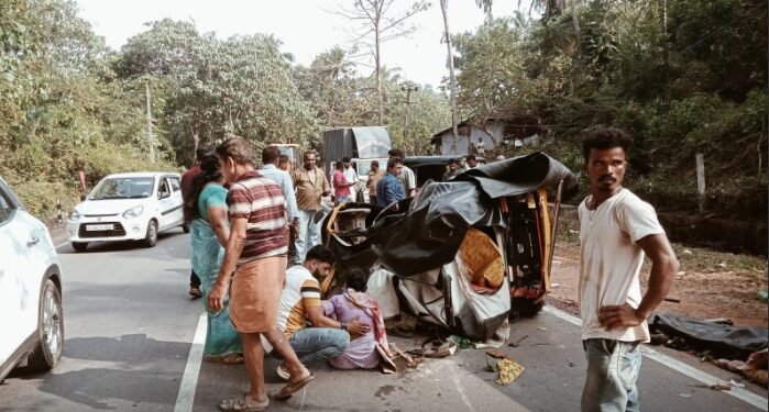 ಸುಳ್ಯ : ಸಂಪಾಜೆಯಲ್ಲಿ ಅಪಘಾತ; ಆಟೋ ಚಾಲಕ ಸ್ಥಳದಲ್ಲೇ ಸಾವು
