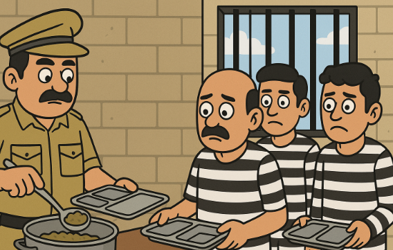 Strict orders on food and clothing coming from outside for prisoners in jail