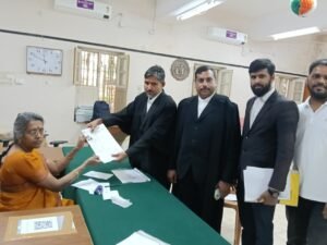State Bar Council membership election: First nomination filed by Sullya lawyers