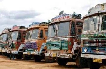 ಆನ್‌ಲೈನ್ ದಂಡ ವ್ಯವಸ್ಥೆ ರದ್ದುಗೊಳಿಸಬೇಕು :  ಲಾರಿ ಮಾಲೀಕರ ಒತ್ತಾಯ