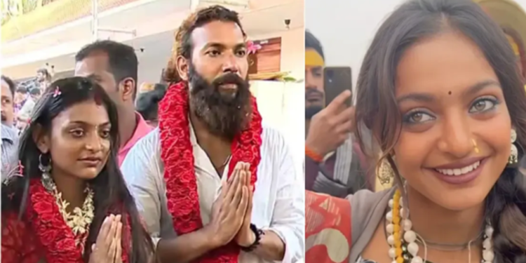 Kumbh Mela's 'Mona Lisa' gets married! Who is Farman Khan? How did their love story begin?