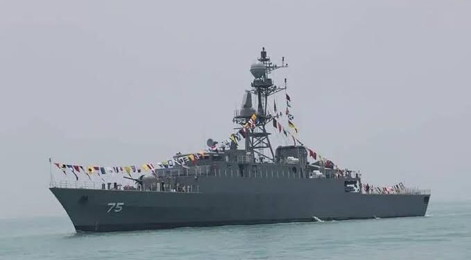 ಶ್ರೀಲಂಕಾ ಸಮೀಪ ಇರಾನ್ ಯುದ್ಧನೌಕೆ ಮುಳುಗಿಸಿದ ಅಮೇರಿಕ