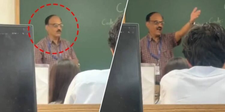 ‘ಟೆರರಿಸ್ಟ್’ ಹೇಳಿಕೆ ವಿವಾದ: ಪ್ರೊಫೆಸರ್ ಅಮಾನತು, ವ್ಯಾಪಕ ಆಕ್ರೋಶ