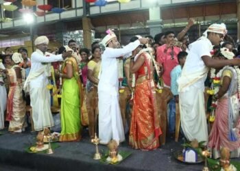 ಶ್ರೀ ಕ್ಷೇತ್ರ ಧರ್ಮಸ್ಥಳದಲ್ಲಿ 54 ನೇ ವರ್ಷದ ಉಚಿತ ಸಾಮೂಹಿಕ ವಿವಾಹ