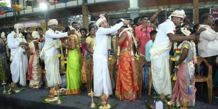 ಶ್ರೀ ಕ್ಷೇತ್ರ ಧರ್ಮಸ್ಥಳದಲ್ಲಿ 54 ನೇ ವರ್ಷದ ಉಚಿತ ಸಾಮೂಹಿಕ ವಿವಾಹ