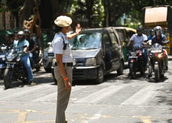 ಬಿಸಿಗಾಳಿ ಮಧ್ಯೆ ಟ್ರಾಫಿಕ್ ಪೊಲೀಸರಿಗೆ ಅಗತ್ಯ ಸೌಲಭ್ಯ ಕಲ್ಪಿಸಲು ಡಿಜಿಪಿ ಆದೇಶ