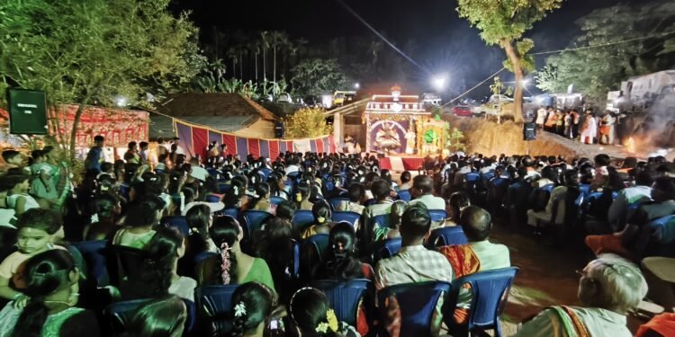 ಕುರಾಯ ಶ್ರೀ ಸದಾಶಿವ ದೇವರ ವಾರ್ಷಿಕ ಜಾತ್ರೋತ್ಸವ ಪ್ರಯುಕ್ತ ಸಂಪೂರ್ಣ ಶ್ರೀ ದೇವಿ ಮಹಾತ್ಮೆ ಯಕ್ಷಗಾನ ಬಯಲಾಟ