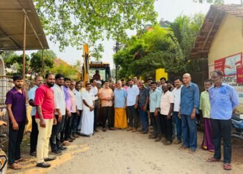 ಮಾಲಾಡಿ–ಪುರಿಯ ರಸ್ತೆ ಡಾಮರೀಕರಣ ಕಾಮಗಾರಿಗೆ ಚಾಲನೆ