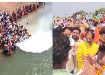 ನರ್ಮದಾ ನದಿಗೆ 11,000 ಲೀಟರ್ ಹಾಲು ಸುರಿದ ಘಟನೆ : ಪರಿಸರ ತಜ್ಞರಿಗೆ ಆತಂಕ