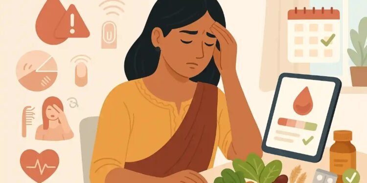 ಐರನ್ ಕೊರತೆಯನ್ನು ಕಡೆಗಣಿಸದಿರಿ : ಮಹಿಳೆಯರಲ್ಲಿ ಹಿಮೋಗ್ಲೋಬಿನ್ ಪ್ರಮಾಣ ಕಡಿಮೆ