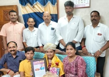 ಪ್ರಾಪ್ತಿಗೆ ಗೌರವ ಸನ್ಮಾನ : ಒಕ್ಕಲಿಗ ಗೌಡರ ಸೇವಾ ಟ್ರಸ್ಟ್ (ರಿ)  ಬೆಳ್ತಂಗಡಿ