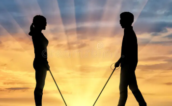 A woman's beauty does not blind a man, a man blinds himself; life lesson of a Chinese proverb