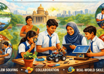 Emphasis on learning beyond books; Hi-tech education begins in government schools