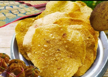 The taste of jackfruit papad on a rainy evening: The sweet flavor of childhood memories.
