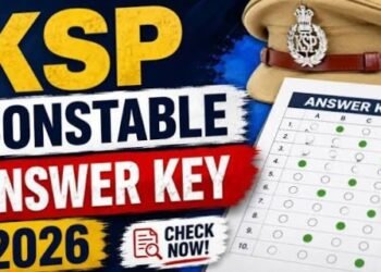 ಸಿವಿಲ್ ಪೊಲೀಸ್ ಕಾನ್‌ಸ್ಟೇಬಲ್ ನೇಮಕಾತಿ ಪರೀಕ್ಷೆ: ಕೀ ಉತ್ತರ ಪ್ರಕಟ